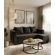 thumbnail image 1 of Nuvo + 1 Pouf Felpa, 1 of 3