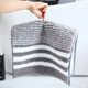 thumbnail image 3 of suxuMhao Tapetes de Baño, Tapete de Baño a Rayas Caqui, Tapete de Piso Suave Absorbente Antideslizante, 15.7 X 23.6 Inch 1 Pack, Tapete Decorativo de Poliéster Lavable para Baño Interior Uso Diario, 3 of 4