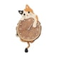 thumbnail image 1 of Reloj De Pared Con Diseño De Gato, Decorativo, Para Habitación Infantil, Color Naranja, 1 of 5