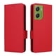 thumbnail image 1 of Funda Cartera para Motorola Moto G06 Tapa Flip con Ranuras y Soporte Rojo, 1 of 5