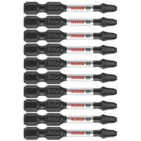 Brocas Eléctricas Para Atornillar Bosch Itp2R22B, Paquete De 10 Unidades Phillips/Square #2