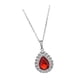 thumbnail image 1 of Collar Con Colgante De Gota De Agua Para Mujer, Para Fiesta, Aniversario, Vacaciones, Color Rojo, 1 of 5