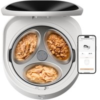 Comedero Automático Para Gatos Petlibro De Comida Húmeda Con 3 Comidas Controlado Por App