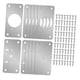 thumbnail image 1 of 12 Placas De Reparación De Bisagras Con Tornillo Para Puertas De Armarios, Ventanas Y Cocinas., 1 of 5
