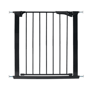 Kidco - Puerta De Seguridad Infantil A Presión Gateway® Pressure Plus (74 - 94 Cm) Negra