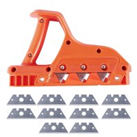 Magideal - Bloque Triple Cepillador, Planos, Tablero De Yeso, Archivo, Herramienta De Acabado De Bordes, Carpintería, Tablero De Pared, Raspador, Recortador, Bor 45 Grados