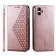 thumbnail image 5 of Funda Flip FOXDOCK para Samsung Galaxy A05 , Estilo Billetera con Diseño Rombo, Correa de Mano y Soporte, Uso Diario, 5 of 6