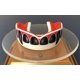 thumbnail image 3 of Protector bucal Oral Mart Vampiro con colmillos para adultos – Blanco/Rojo, 3 of 8