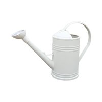 Magideal - Regadera Para Plantas De Interior Con Cabezal Rociador, Regadera Pequeña De 0,47 Galones, Regadera Pequeña Para Maceta De Plantas De Interior Y Exteri Blanco