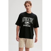 Fashionspark - Polera Hombre Print Central Negro