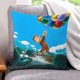 thumbnail image 1 of Jorge el Curioso Fundas de almohada de terciopelo con tema, regalos de funda de almohada, decoración para el hogar, cojín de lanzar, regalo de cumpleaños para fans y parejas.61*61cm., 1 of 6