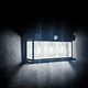 thumbnail image 5 of 6 Farol Solar Aplique Pared 3 Ampolletas Led Sensor Luz Fría, 5 of 6