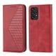 thumbnail image 1 of Funda Flip FOXDOCK para Samsung Galaxy A33 5G , Estilo Billetera con Diseño Rombo, Correa de Mano y Soporte, Uso Diario, 1 of 6