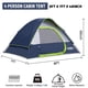 thumbnail image 3 of Carpa de Camping impermeable y a prueba de viento para 4 personas con cubierta para lluvia, 3 of 8