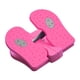 thumbnail image 2 of Máquina de paso a paso para ejercitar los pies con asiento, plegable, con pedal debajo del escritorio, color rosa y rojo, 2 of 5