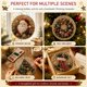 thumbnail image 5 of Kit de Pintura de Diamantes Celwchx Navideño – Cazador de Sol, 5 of 6
