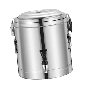 Bothyi - Dispensador De Bebidas Frías Y Calientes, Sopa De Acero Inoxidable Para Fiesta, Cocina, Hotel, 20L