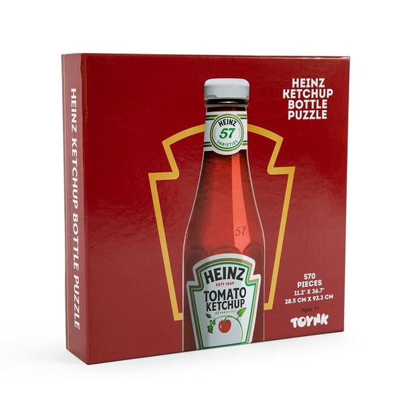 Rompecabezas Toynk Heinz, botella de ketchup, 570 piezas