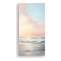 Genérico - Cuadro Playa Amanecer 20X40 Cm