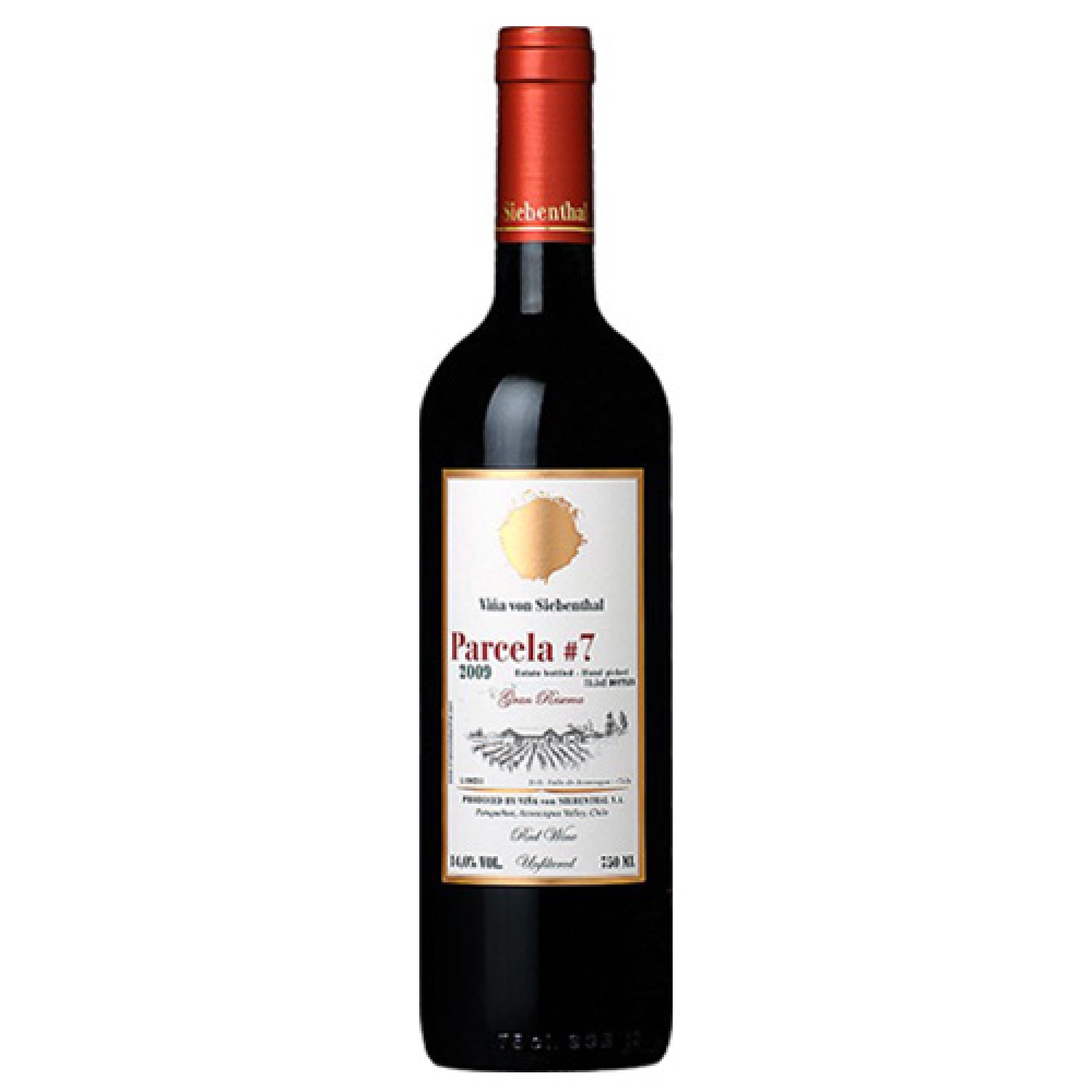 Vino Tinto Parcela 7 Ensamblaje Botella 750 cc Von Siebenthal
