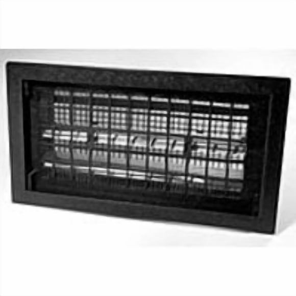Air Vent Inc. Ventilador automático para cimentación, plástico negro, 24 x 43 cm