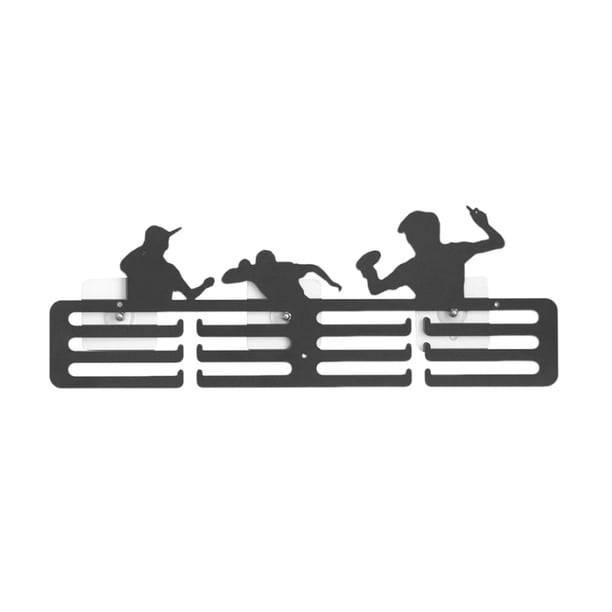 Colgador de exhibición para medallas, estante de almacenamiento, organizador de Metal, soporte para medallas fácil de instalar para colgar en la pared Tenis de mesa