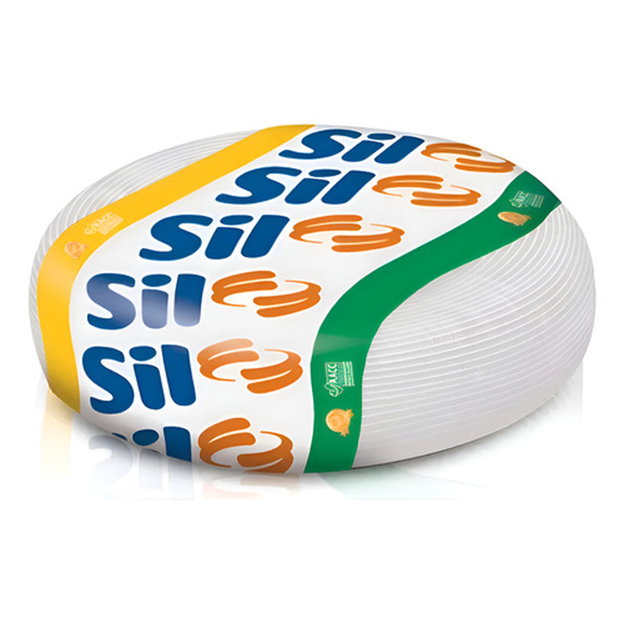 Cable Cordón Eléctrico Sil Flexible 3x0,75mm2 100m Blco Sec Blanco