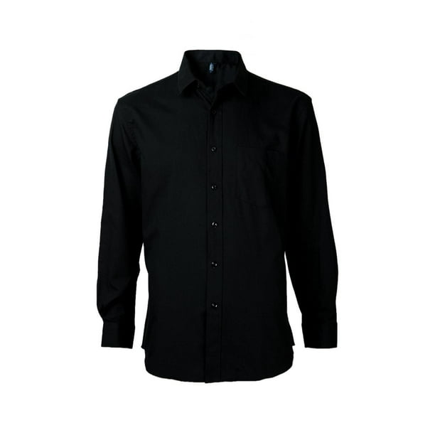 Camisa Oxford B/Pegado Guardia M/L negro M