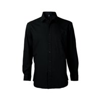 Jayson - Camisa Oxford B/Pegado Guardia M/L Negro S