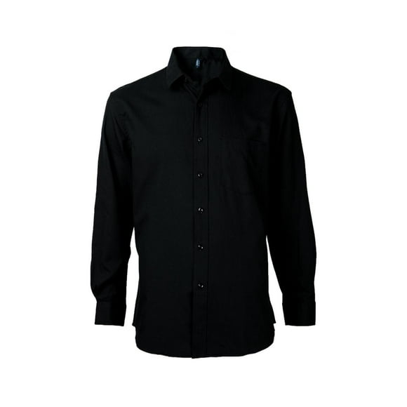 Camisa Oxford B/Pegado Guardia M/L negro L