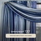thumbnail image 2 of Bufanda ACHIM Sheer para ventana, 50 x 144 cm, poliéster azul, 2 of 6