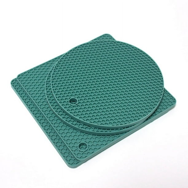 Salvamanteles de silicona premium para ollas y sartenes calientes, agarraderas flexibles multiusos