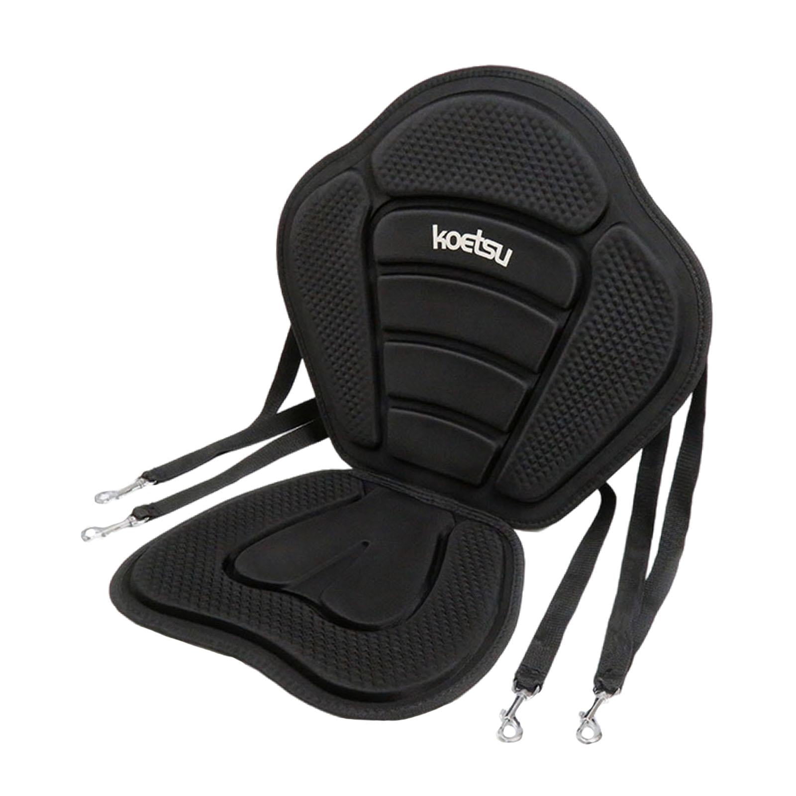 Magideal - Asiento Para Kayak, Asiento Para Barco, Cojín Trasero Universal, Cómodo Asiento Con Respaldo Para Canoa, Asiento Para Tabla De Remo Para Botes Inflabl