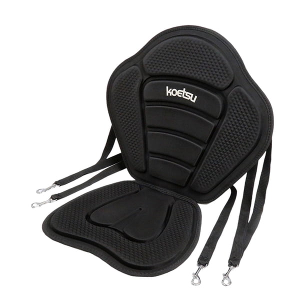 Asiento para kayak, asiento para barco, cojín trasero universal, cómodo asiento con respaldo para canoa, asiento para tabla de remo para botes inflabl