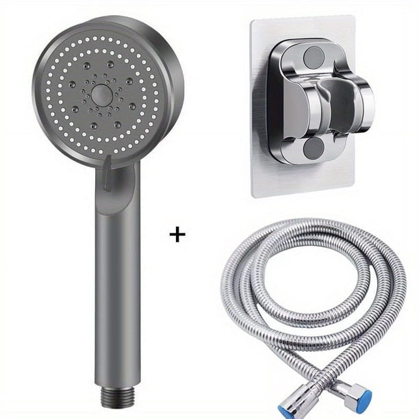 High Pressure Shower Head 5 Mode Adjustable Shower Multifunction Large Water Spray Nozzle Massage Shower Bathroom Accessories