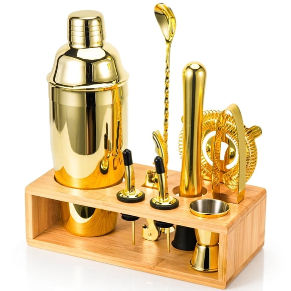 Set de Herramientas para Bar Semderm Gold Kit de Cóctel de 10 Piezas