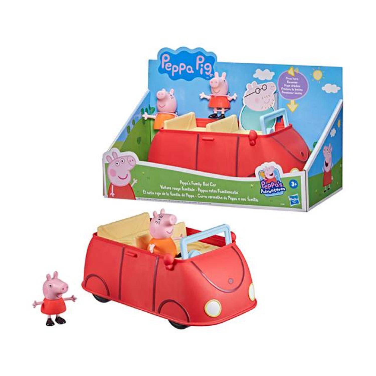 Total Upgrate - Juguete Automóvil Familiar De Peppa Pig Rojo Hasbro