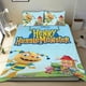 thumbnail image 1 of Henry Hugglemonster Conjunto de sábanas temático, trío de piezas, cómodo y amigable con la piel, diseño único, regalo de decoración para el hogar para familiares, amigos y fans,135cm *200cm, 1 of 6