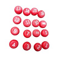 Ioensy - Dados Numéricos De Billar Tally Balls Para Sala De Billar Kelly Pool Pea Pool