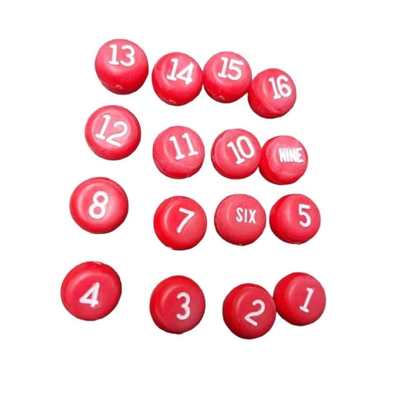 Dados Numéricos De Billar Tally Balls Para Sala De Billar Kelly Pool Pea Pool