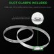 thumbnail image 5 of Ducto flexible iPower de 10 cm y 7.6 m, aluminio, 4 capas, PVC negro, 5 of 11