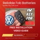 thumbnail image 4 of Pilas CR2032 para control remoto de llave, paquete de 2 para Volkswagen, 4 of 8