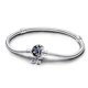 thumbnail image 2 of Pulsera PANDORA con cuentas de metal y cadena de eslabones chapada en oro de 14 quilates, 2 of 5