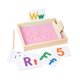 thumbnail image 3 of Bandeja De Arena Montessori Con 26 Tarjetas Con Letras Y 10 Tarjetas Con Números Para Niños En El Aula, Color Rosa, 3 of 3