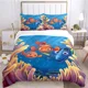 thumbnail image 1 of x2438 Bed SheetsFinding Nemo Pattern Quilt Cover With Pillowcases Microfiber Digital Printed Bedding Set Twin Full 3-Piece Bedding Set (1 Duvet Cover + 2 Pillow Shams) nj2438, 1 of 5