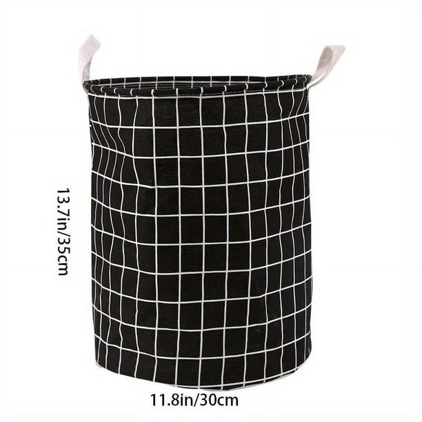 1pc Round Dirty Clothes Basket, Laundry Basket, Portable Dirty Clothes Hamper