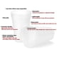 thumbnail image 3 of Vasos de espuma FRAMO de 350 ml (paquete de 100), ligeros y aislantes, 3 of 5