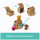 thumbnail image 5 of Paquete De Regalo De Felpa Con 4 Animales De Peluche Y Casita De Juegos, 5 of 7