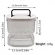 thumbnail image 1 of Portable Pickle Jar: 1pc Kitchen Wet & Dry Separation Dispenser for All Kinds of Pickles - Travel & Tour Ready!, 1 of 2