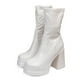 thumbnail image 4 of Bota Mujer Blanco Danelle Apóstol, 4 of 6